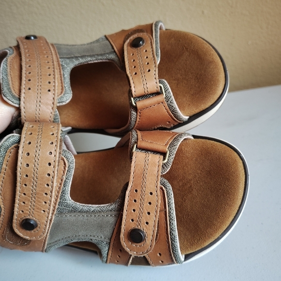 SAS Women's Brown Embark Sport Sandals Sz 7N-Comfort Easy Close Casual Walking - Picture 9 of 9